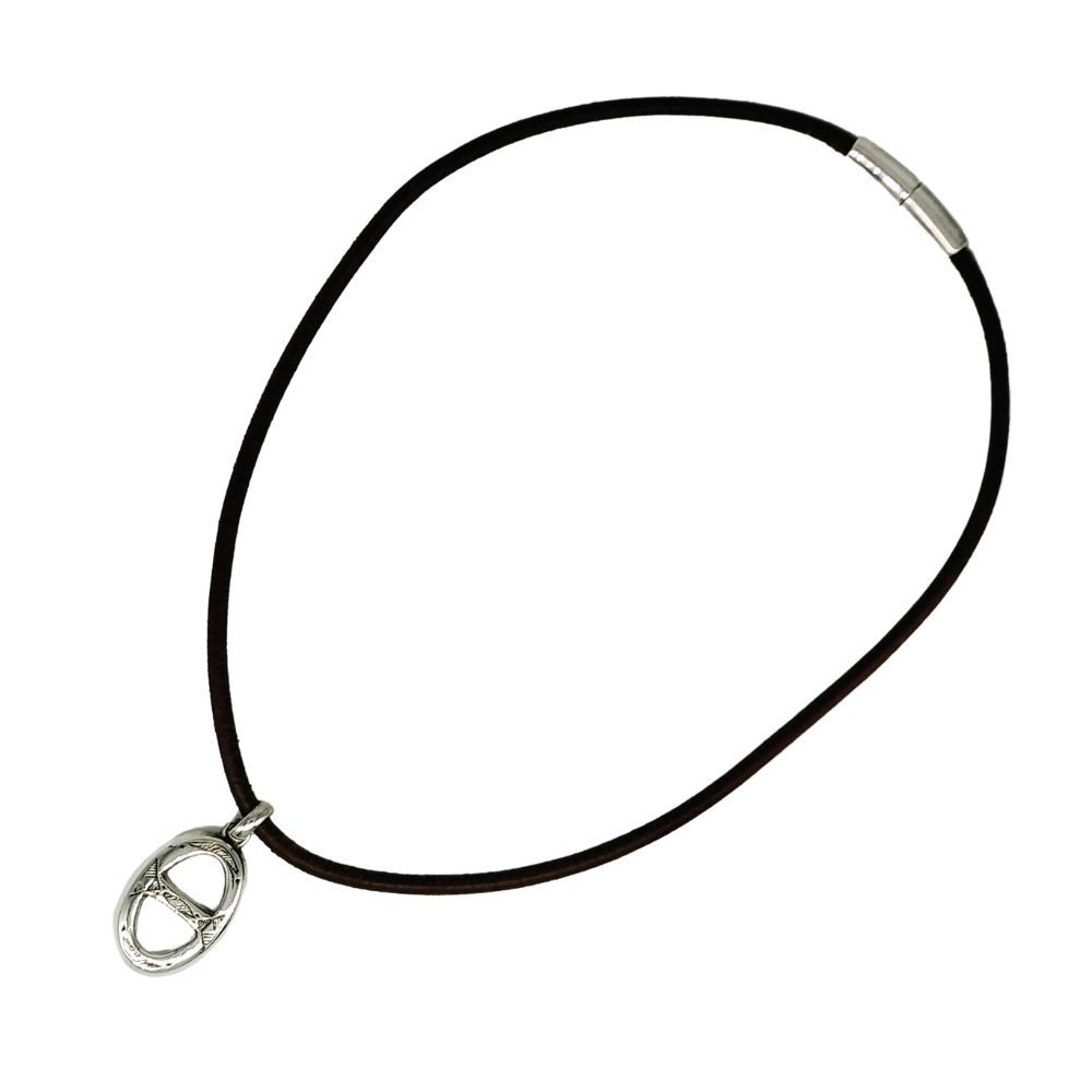 HERMES エルメス トゥアレグ チョーカー ネックレス シルバー925