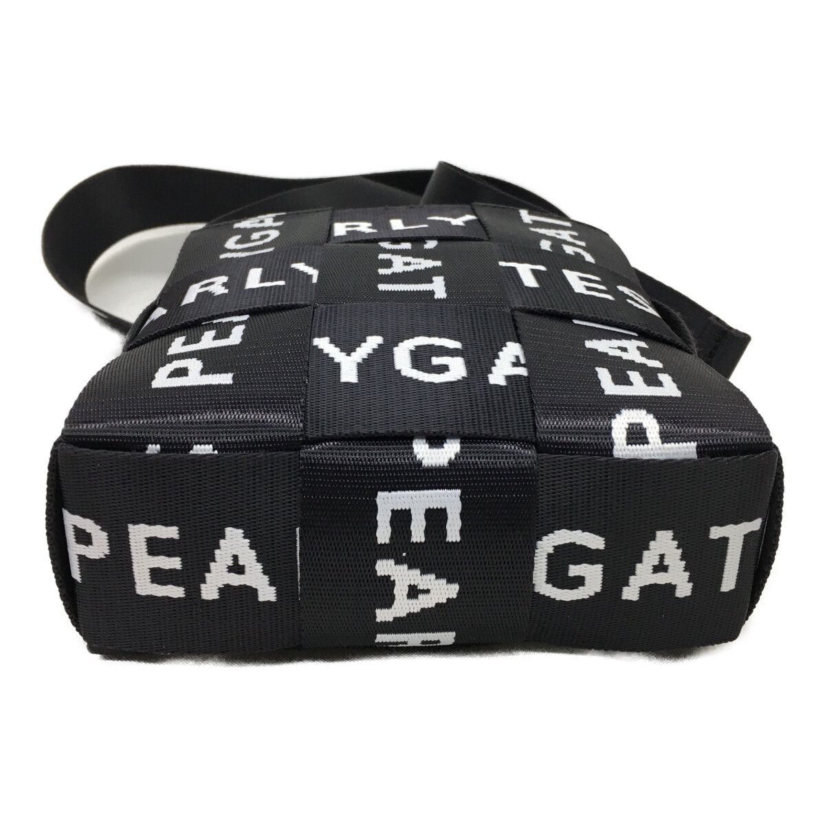 中古 パーリーゲイツ PEARLY GATES ショルダーバッグ 紺 カートポーチ