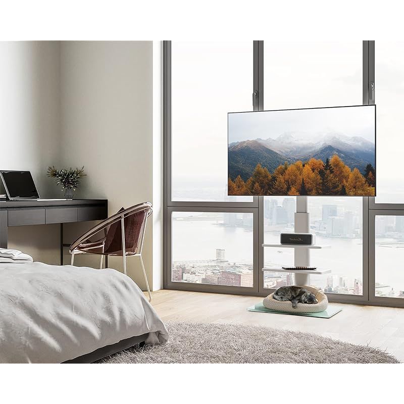 FITUEYES テレビスタンド 32～60インチ対応 壁寄せテレビスタンド 高さ