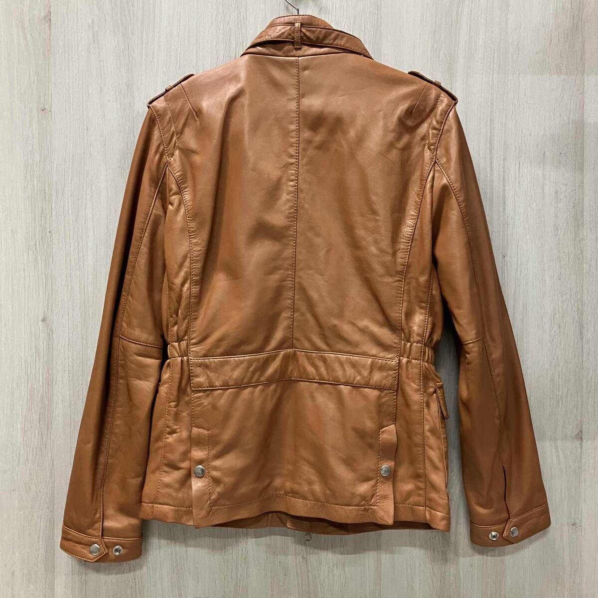 FREECLOM フリークロム シングルライダース Mサイズ キャメルブラウン 