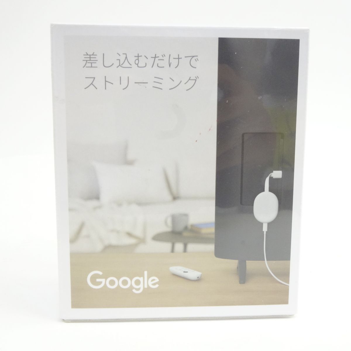 新品・未開封 with GoogleTV(HD) Snow GA03131-JP 未開封】Google Chromecast with Google TV(HD) Snow GA03131-JP