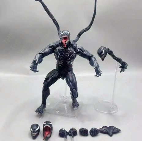 シンビオート ヴェノム 20cm スパイダーマン アクションフィギュア 可動ジョイント - メルカリ