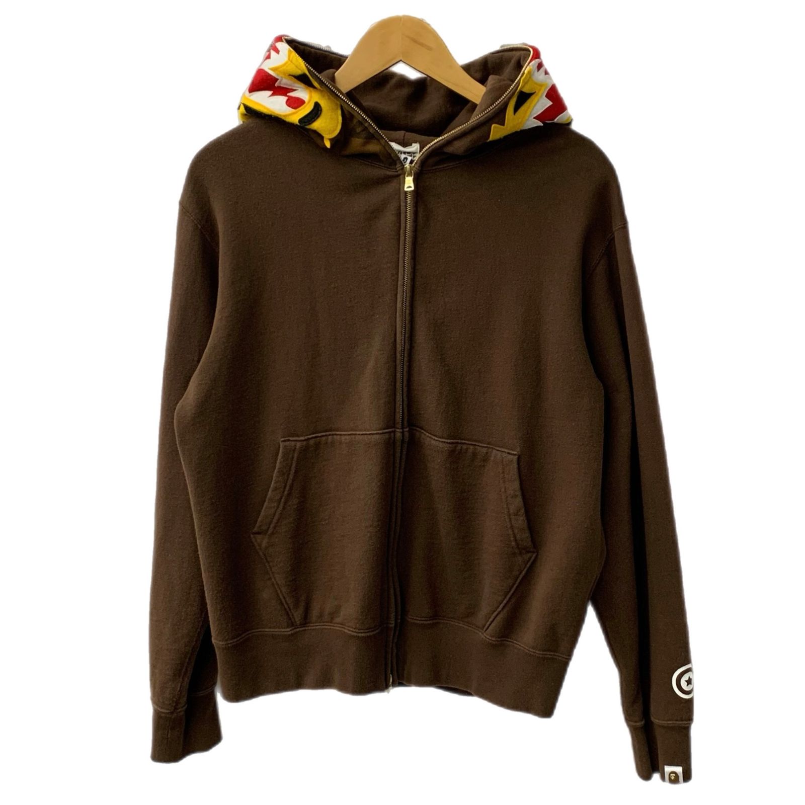アベイシングエイプ A BATHING APE Tiger Full Zip Hoodie 虎柄