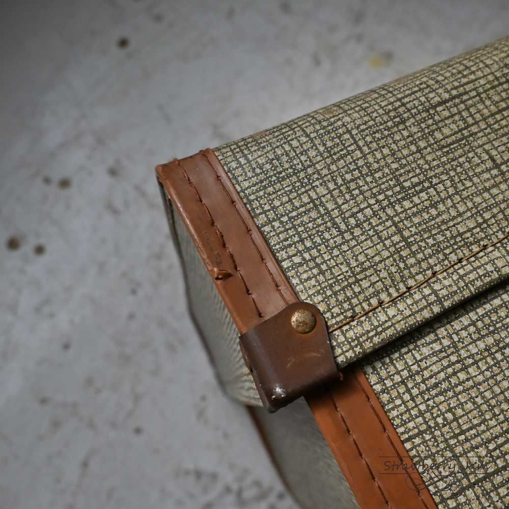 L3612-99-17 注文 英国アンティーク トランク トランクレザー 収納