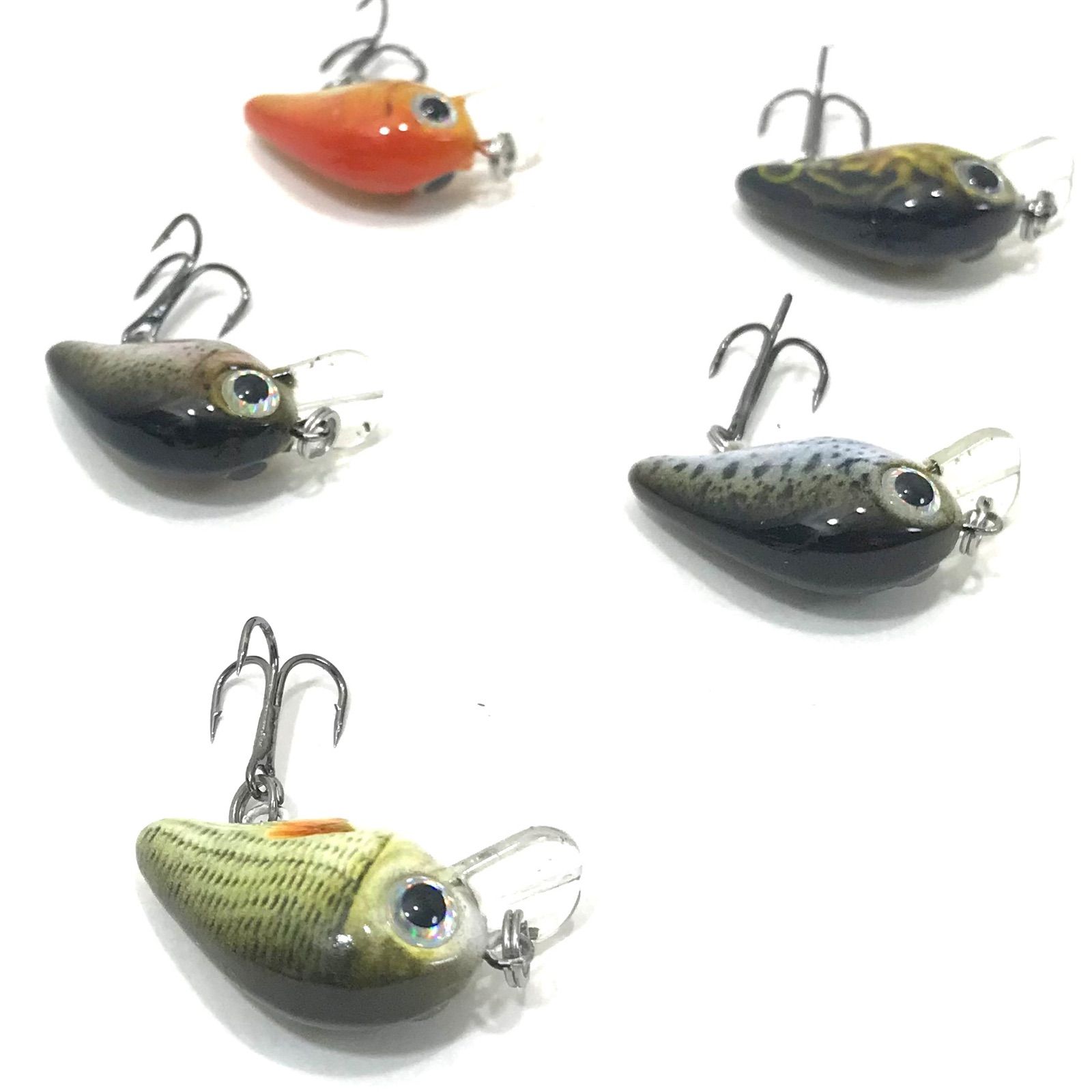 エリアトラウト用 マイクロクランク フローティング 1.4g 5個