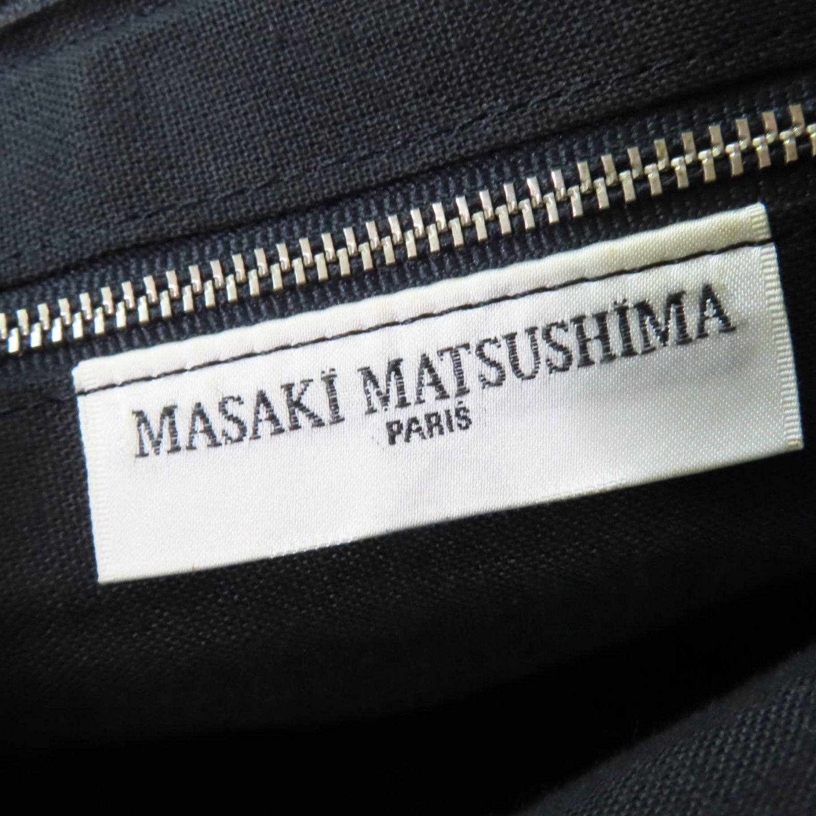極美品☆Masaki Matsushima マサキマツシマ 牛革 変形デザイン