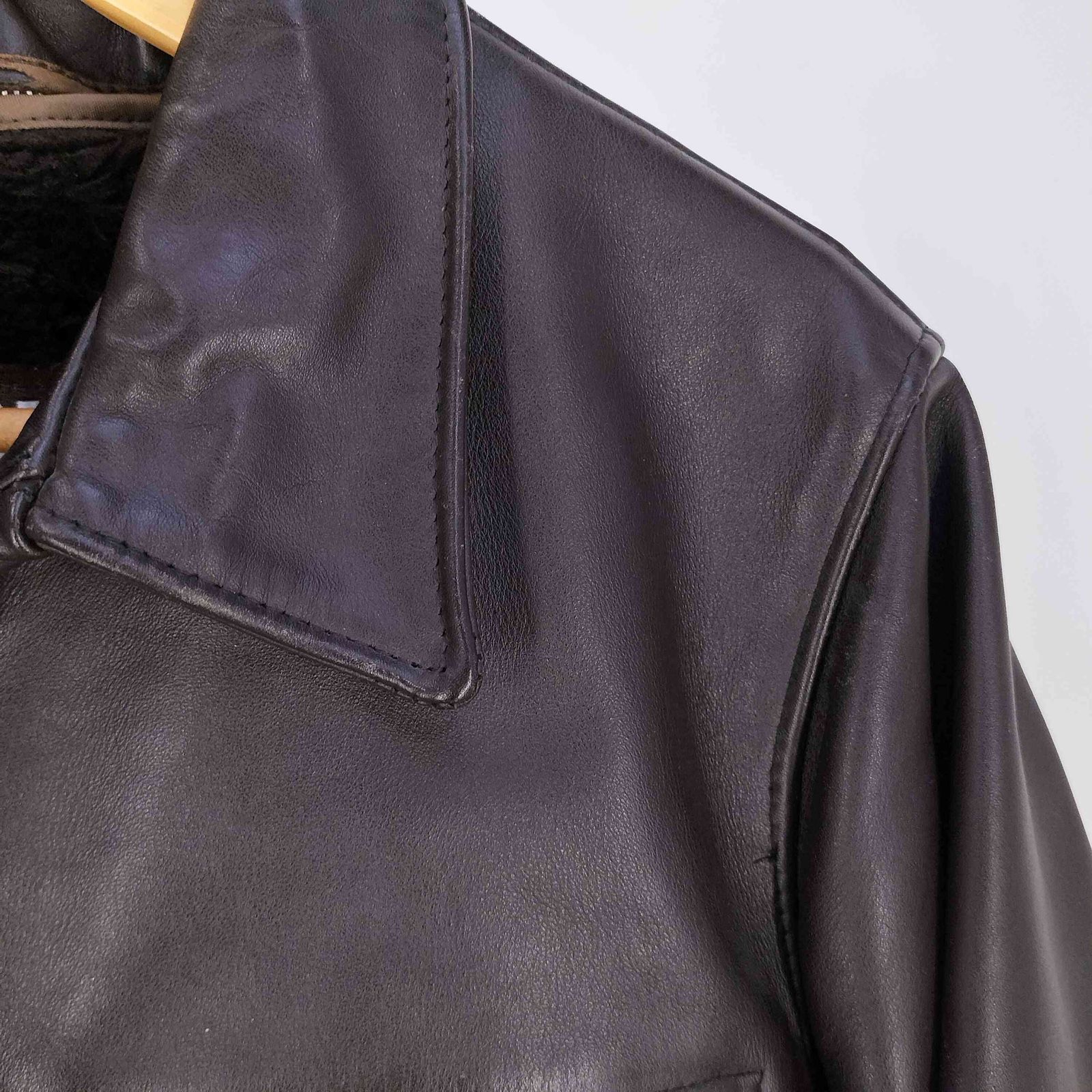 ショット Schott USA製 643 ボアライナー付き レザー シングル