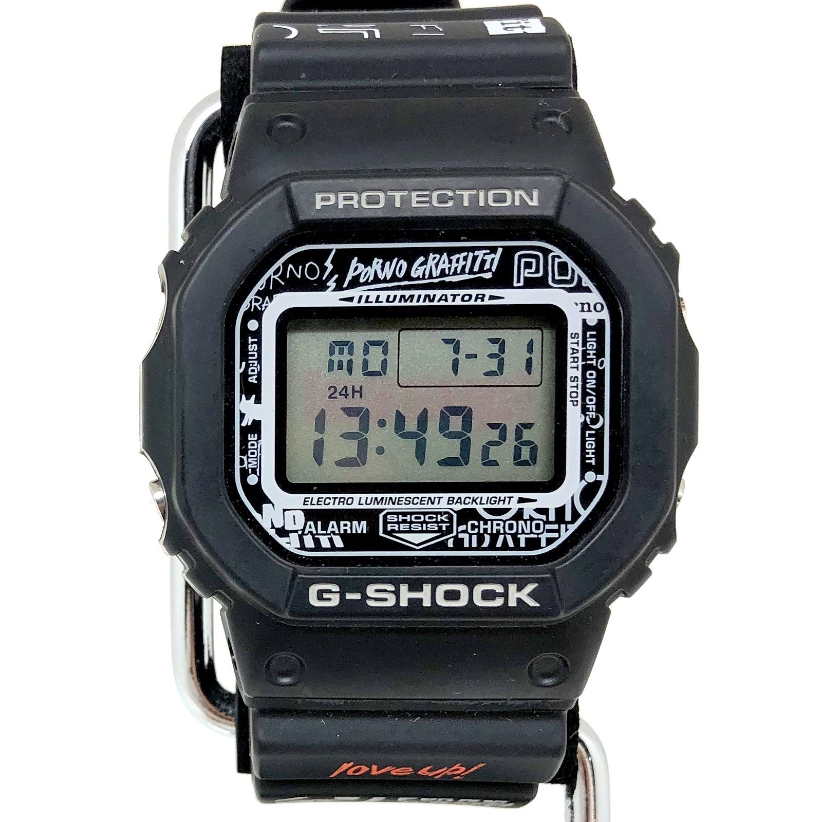 魅力のCASIO カシオ 腕時計 DW-5600VT ポルノグラフィティ love up! 20周年 ファンクラブ限定 G-SHOCK ブラック クオーツ メンズ 管理RY22000123 その他