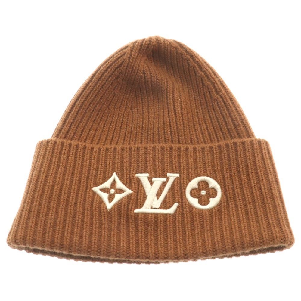 LOUIS VUITTONビーニーニット帽 LOUIS VUITTON 【未使用】 ルイヴィトン ビーニーLV ニット