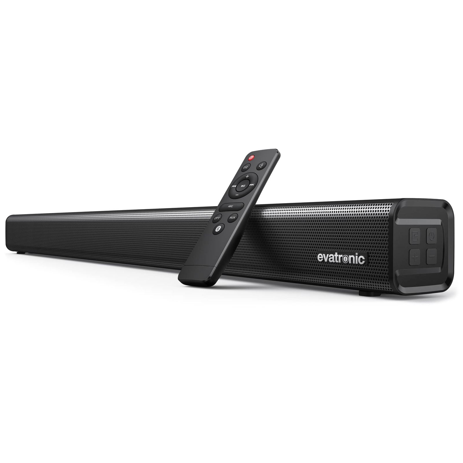 Evatronic サウンドバー テレビ用 スピーカー 50W高出力 Bluetooth5.3 