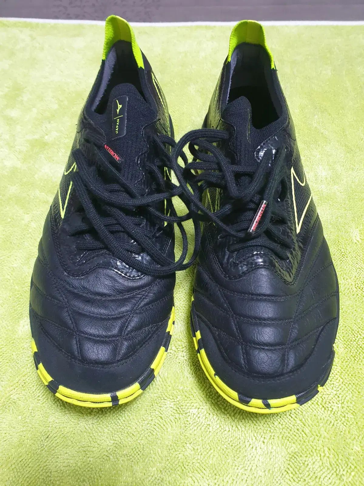 サッカーシューズ 高品質 mizuno ミズノ ジャパン モレリア ネオ サラ ベータ JP265 1 スプレー用