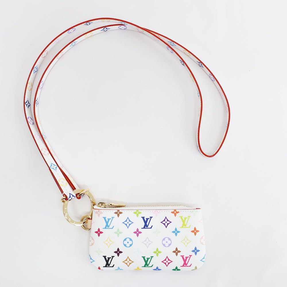 天白】ルイヴィトン フォンホルダー LV×TM 村上隆コラボ M14099