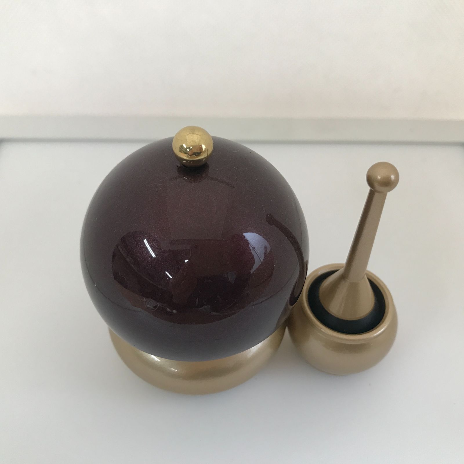 りんセット モダン仏壇に合うりんセット ワイン色