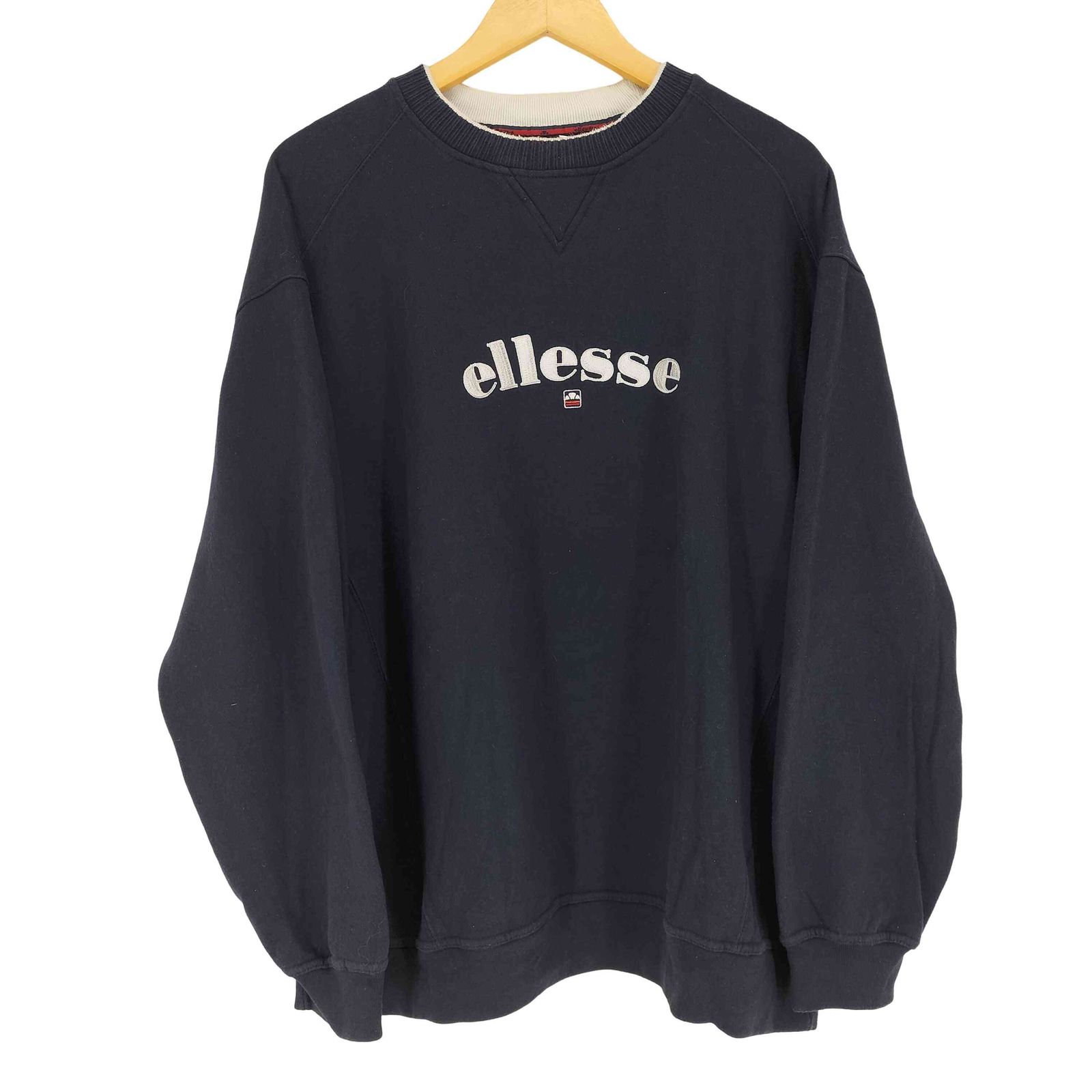 エレッセ ellesse ロゴ刺繍クルーネックスウェット メンズ  XL