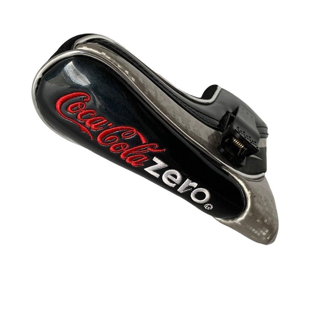 Coca-Cola コカコーラ ヘッドカバー パター ピン型 ブラック シルバー