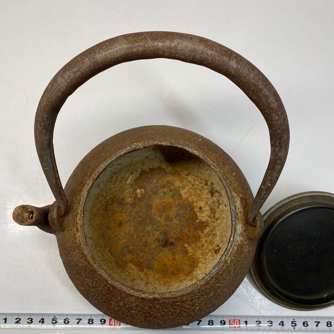 龍文堂 上手 鉄瓶 1675g 持ち手込みの最大高さ20.5㎝ WWW_IBETON_RU