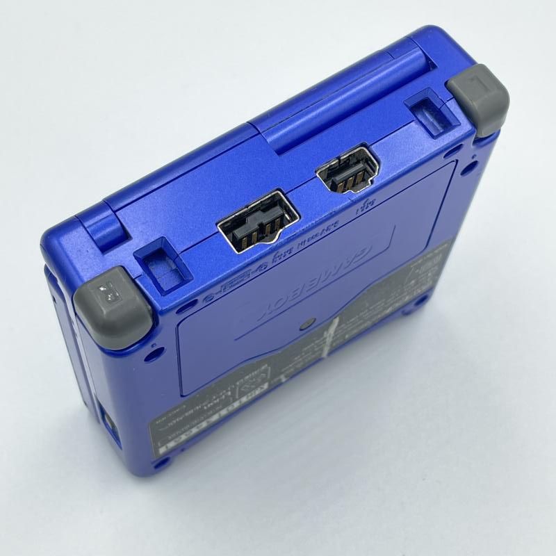 【中古】本体）【動作確認済みジャンク扱い】任天堂/ゲームボーイアドバンスSP アズライトブルー/AGS-001/※画面難あり[6][240006552339] 中古】本体）【動作確認済みジャンク扱い】任天堂/ゲームボーイ