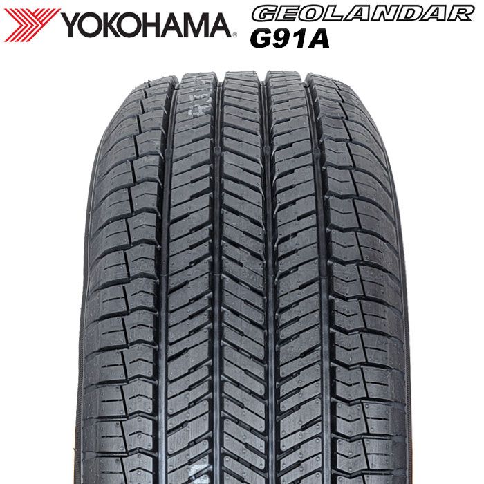 【2022年製】 送料無料 YOKOHAMA 225/65R17 102H GEOLANDAR G91A ジオランダー ヨコハマタイヤ サマータイヤ 夏タイヤ 1本