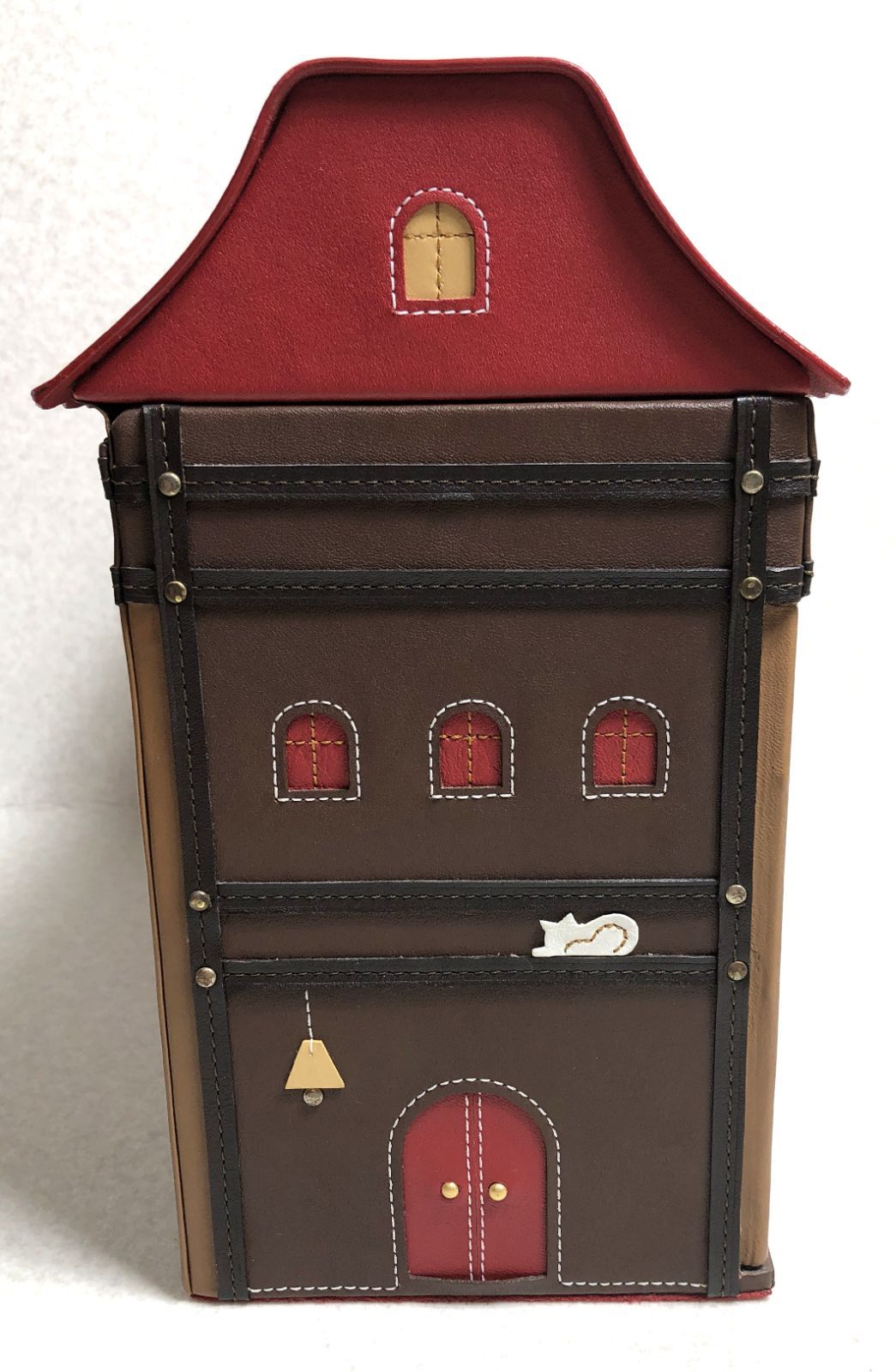 DH395】Rosier ロジエ ハウス型 ジュエリーケース 大容量 アクセサリー