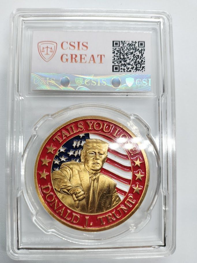 トランプ記念コインセット 2024年 6枚 金メッキ・銀メッキ 金、銀