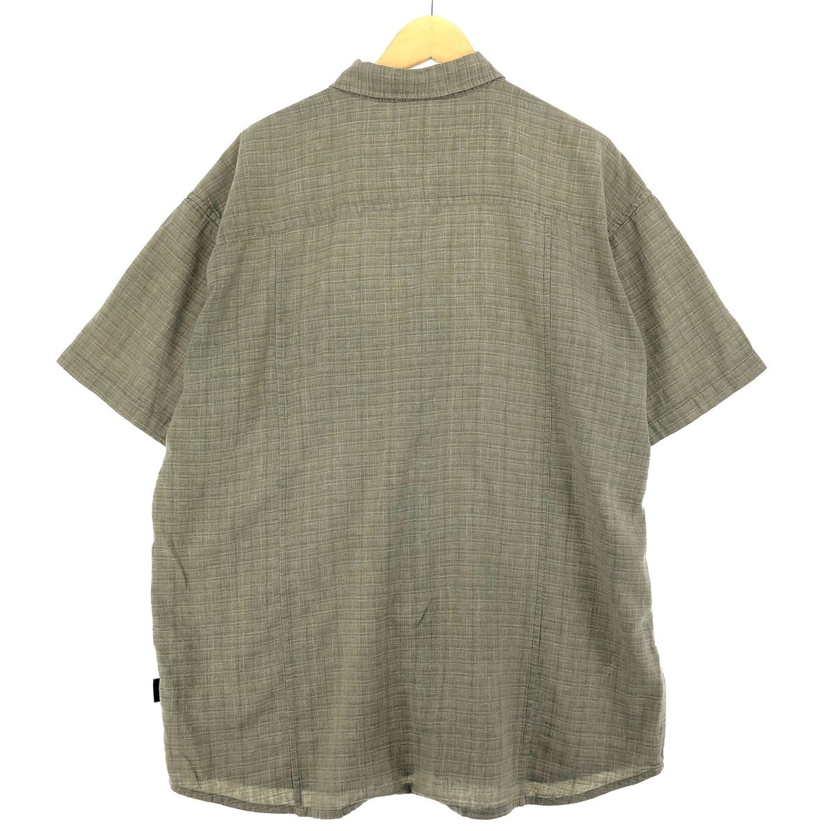 古着 パタゴニア Patagonia 53138SP13 チェック柄 半袖 ヘンプ