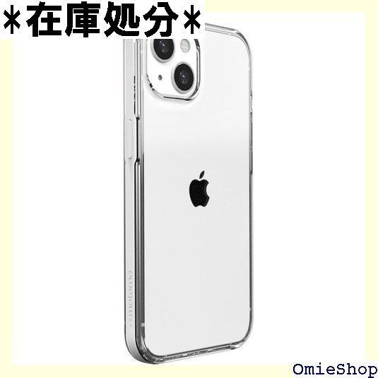 motomo iPhone 14 ケース INO Achrome Shield Case クリア ソフトケース アルミニウムボタンカバー 密着痕防止 TPUとポリカーボネートのハイブリッド 耐衝撃 バンパー風 ワイヤレス充電 アップル ア ホワ