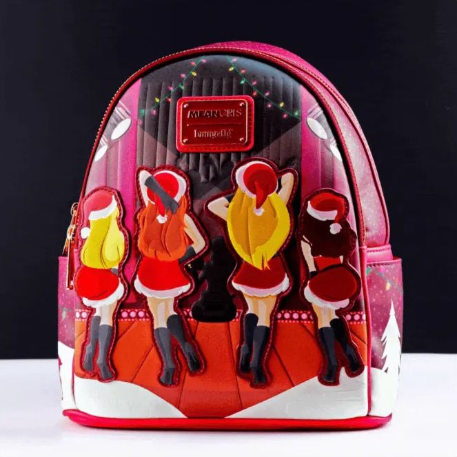 Mean Girls × Loungefly ジングルベルロック ライトアップ ミニバックパック ミーン ガールズ