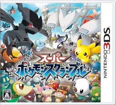 [Used] Nintendo 3DS Soft Super Pokemon Scramble
