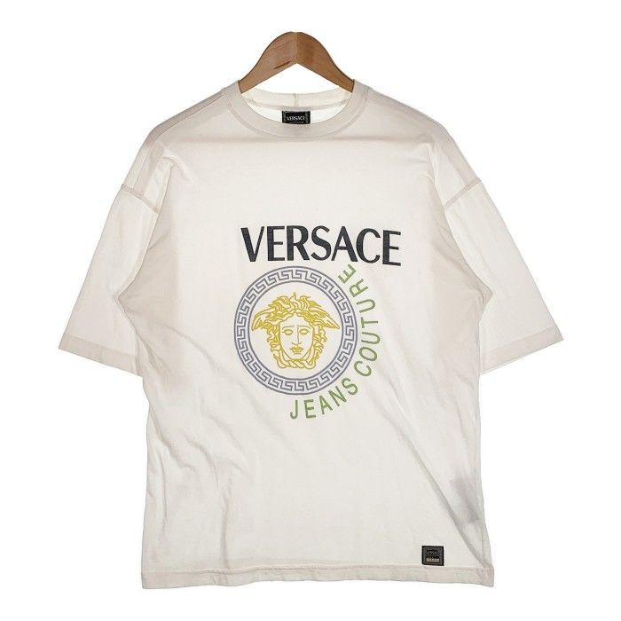 VERSACE JEANS COUTURE Tシャツ ブラック Mサイズ