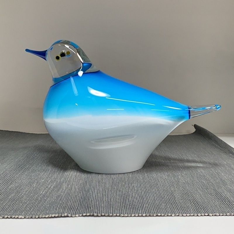 送料込み】ガラス細工 マルティグラス 置物 鳥 MultiGlass 送料込み