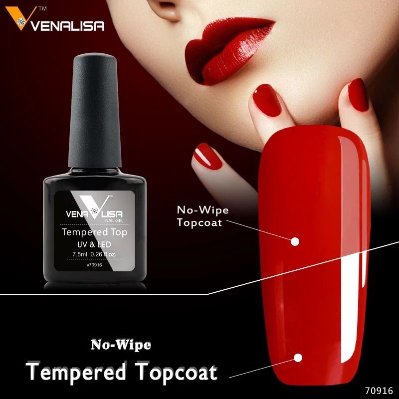 ノンワイプ☆VENALISA 超スーパーグロッシーテンパレッドトップ