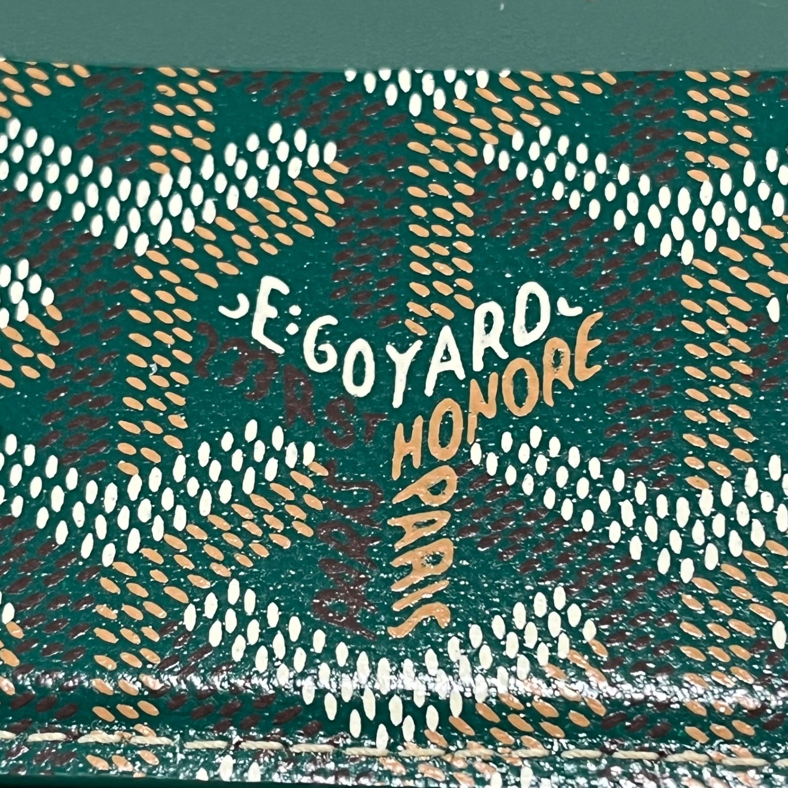 GOYARD 国内買付 サン・シュルピス カードケース カーキ GOYARD ≪新品≫ ゴヤール 2025年限定 カードケース SAINT