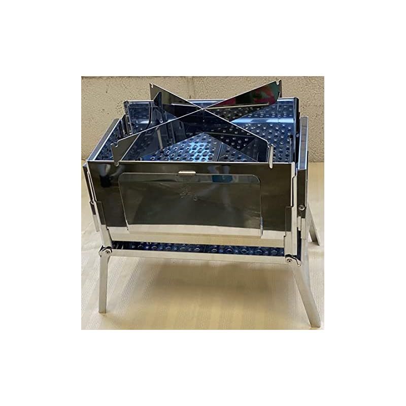 新品　笑's　コンパクト焚き火グリル　B-GO-WING SHO-008-00 笑's コンパクト焚き火グリル | B-GO-WING - 工場直売の
