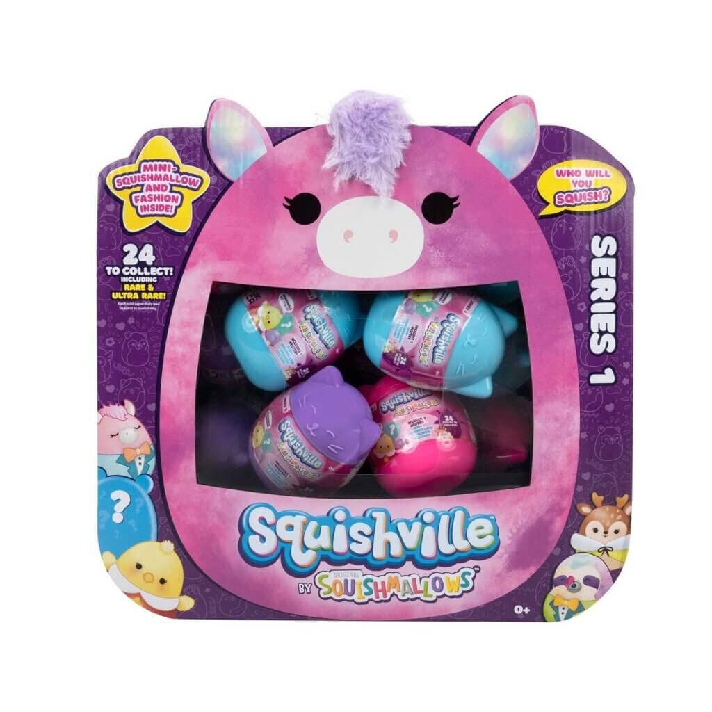 Squishmallow Squishville ミステリー ミニシリーズ ぬいぐるみ詰め合わせ ブラインドパック 1点 [ファッション。]