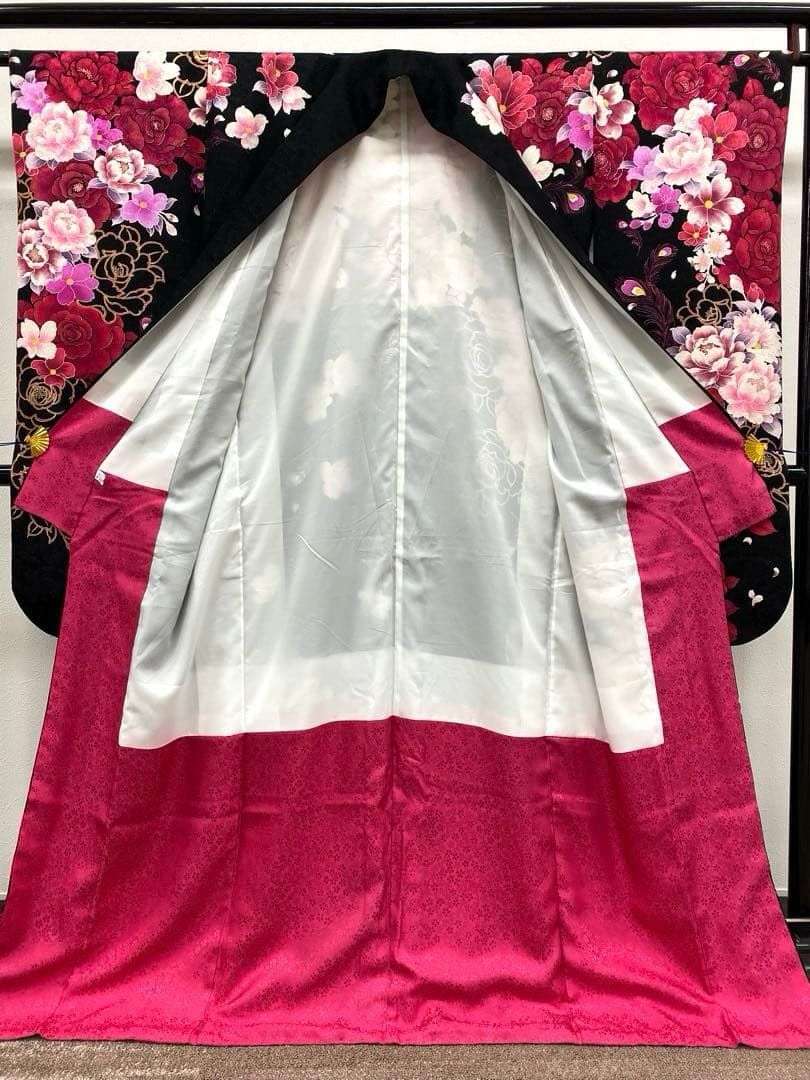 振袖 豪華 金彩 銀通し ラメ刺繍 身丈166cm 撥水加工済 - メルカリ