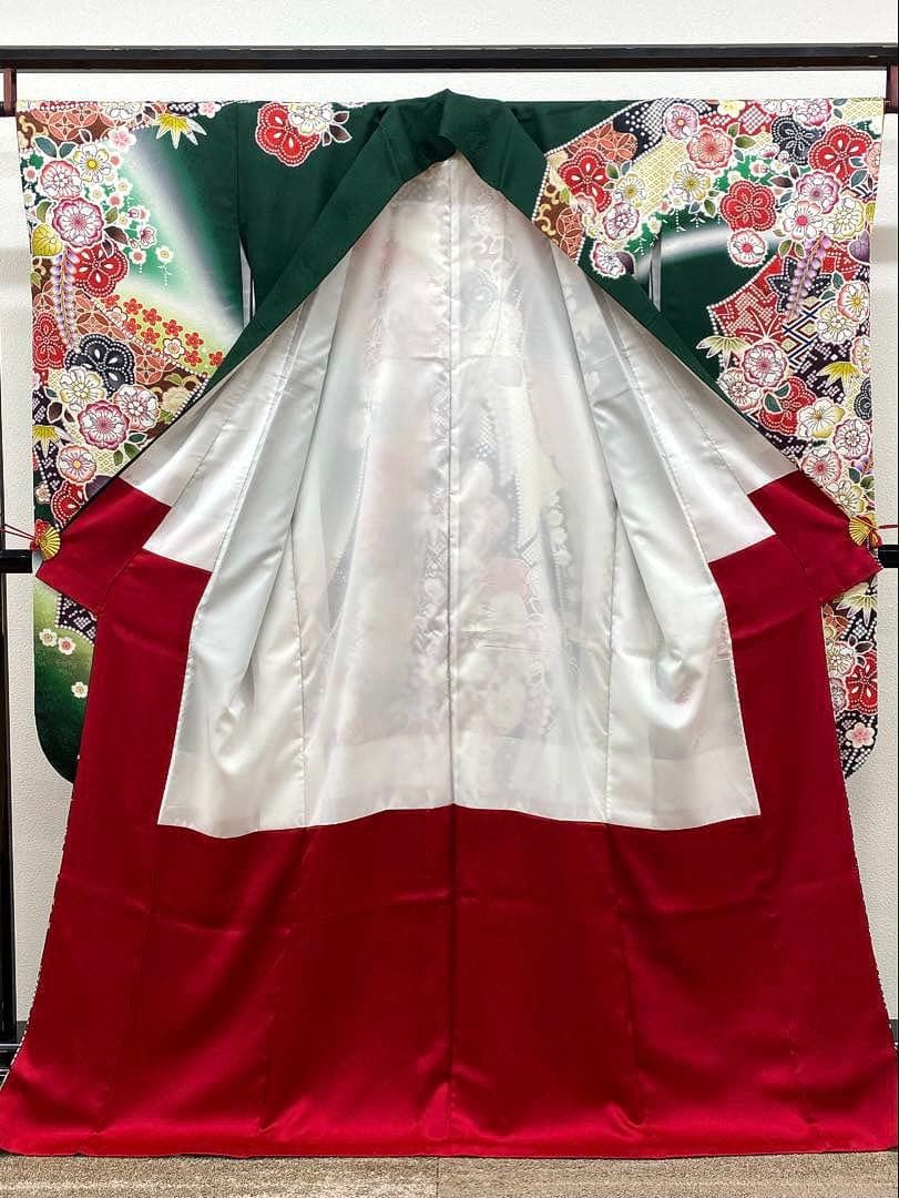 振袖 豪華 紋意匠 辻が花 身丈165cm - メルカリ