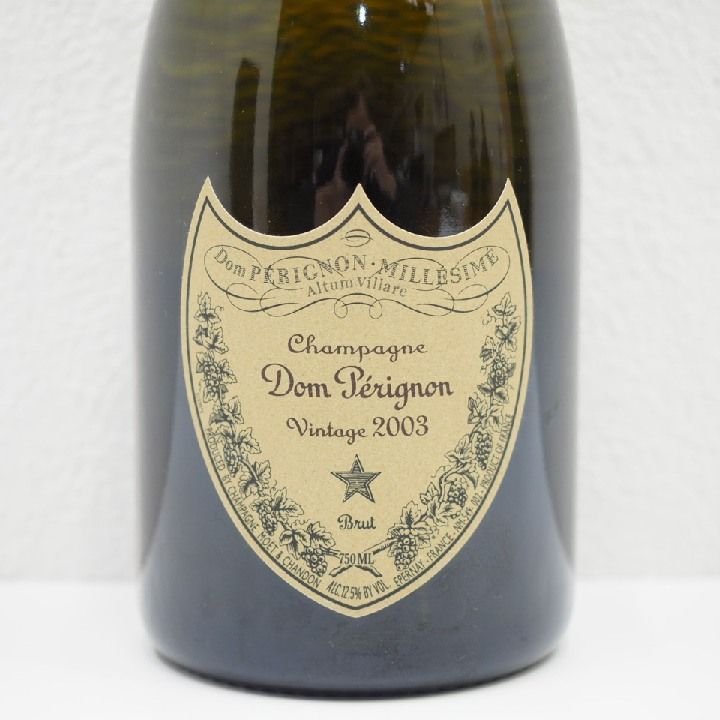 ドンペリニヨン Don Perignon 果実酒 ヴィンテージ VINTAGE 2003年 750ml 箱付 未開栓 シャンパン シャンパーニュ -  メルカリ