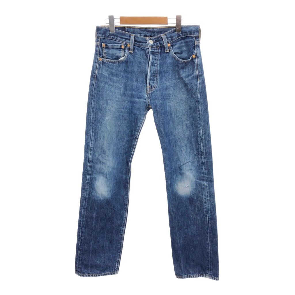 Levi's リーバイス 501 デニムパンツ ブルー (メンズ W30 L32) 中古 古着 Q9382