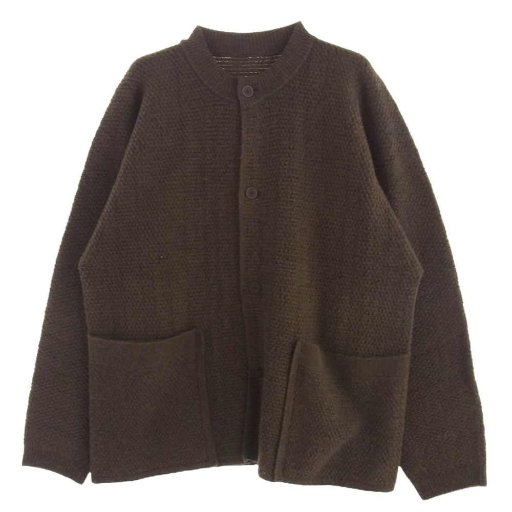 新品】24AW HOMME PLISSE RUSTIC KNITカーディガン Homme Plisse Issey