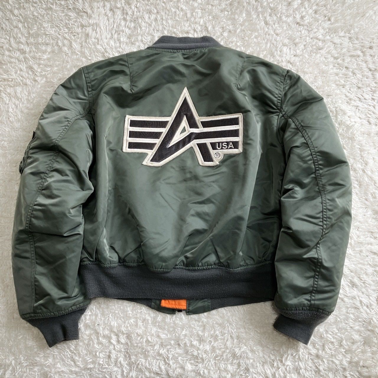 ALPHA アルファMA1 リバーシブル ブラック カーキ 90s 00s ALPHA アルファMA1 リバーシブル ブラック カーキ 90s 00s