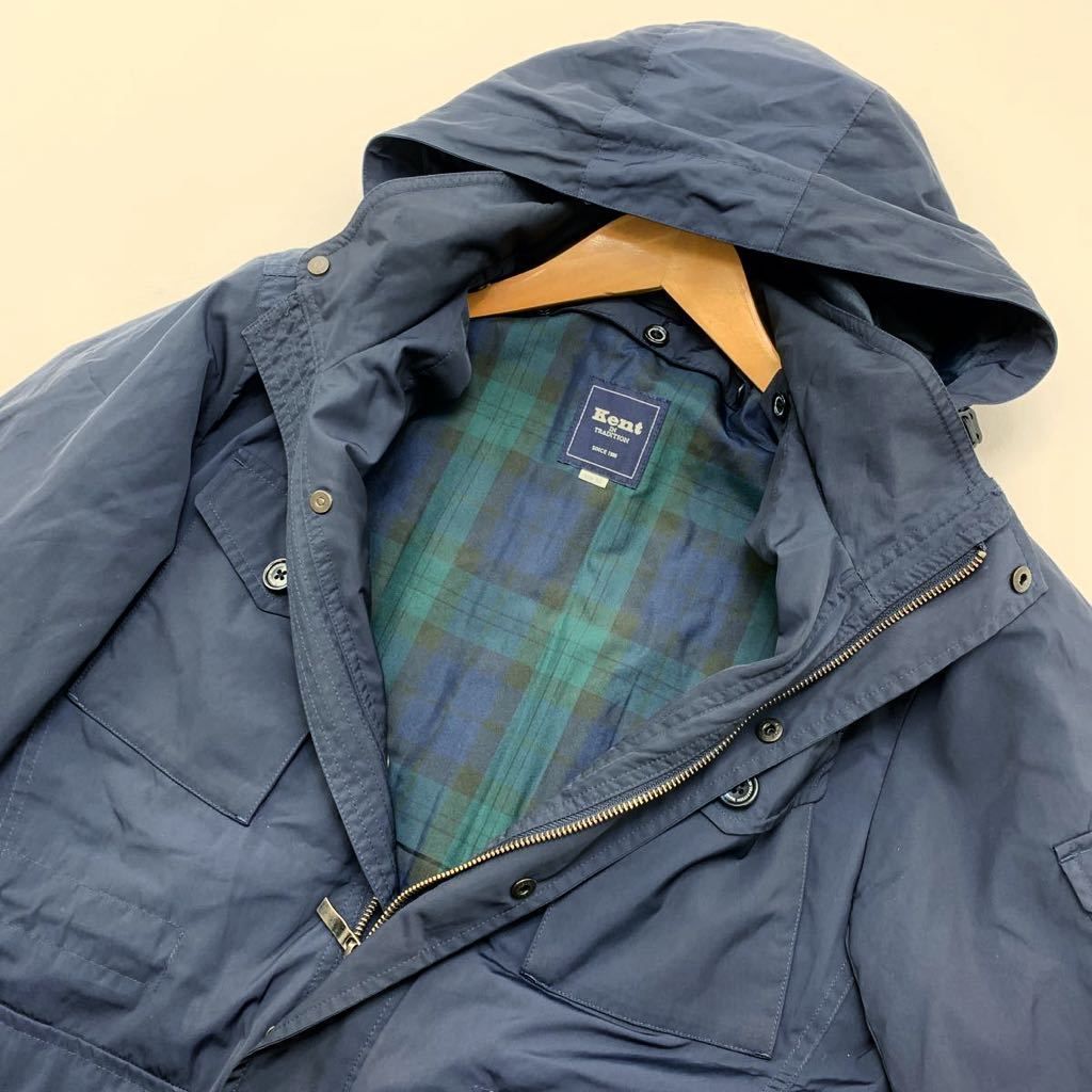 新品 ケントイントラディション 中綿 フード フィールドコート L 【J41163】 Kent IN TRADITION 秋冬 スタンドカラー 撥水 コート メンズ 新品 ケントイントラディション 中綿 フード フィールドコート L
