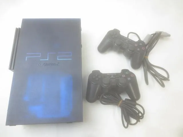 プレステ2本体 箱付き 希少 とディスク1枚 プレステ2本体 箱付き