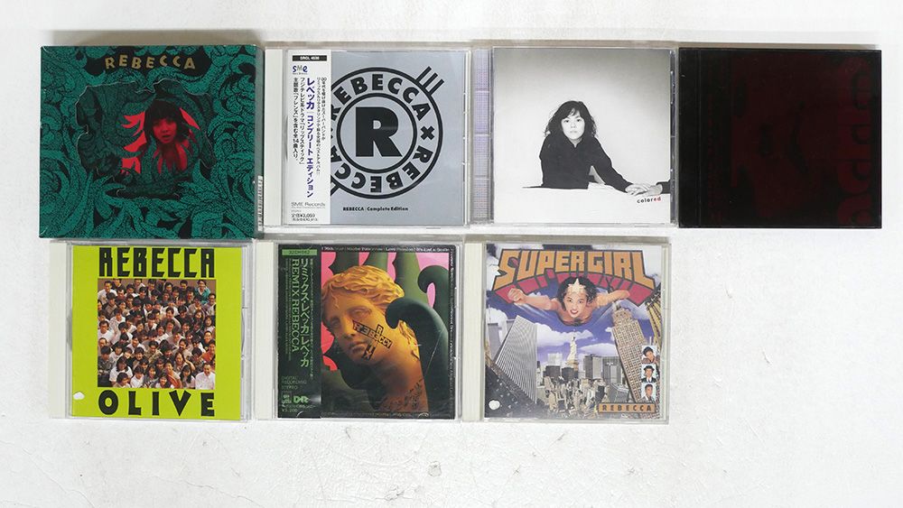 CD、一部帯付き レベッカ/7枚セット - メルカリ