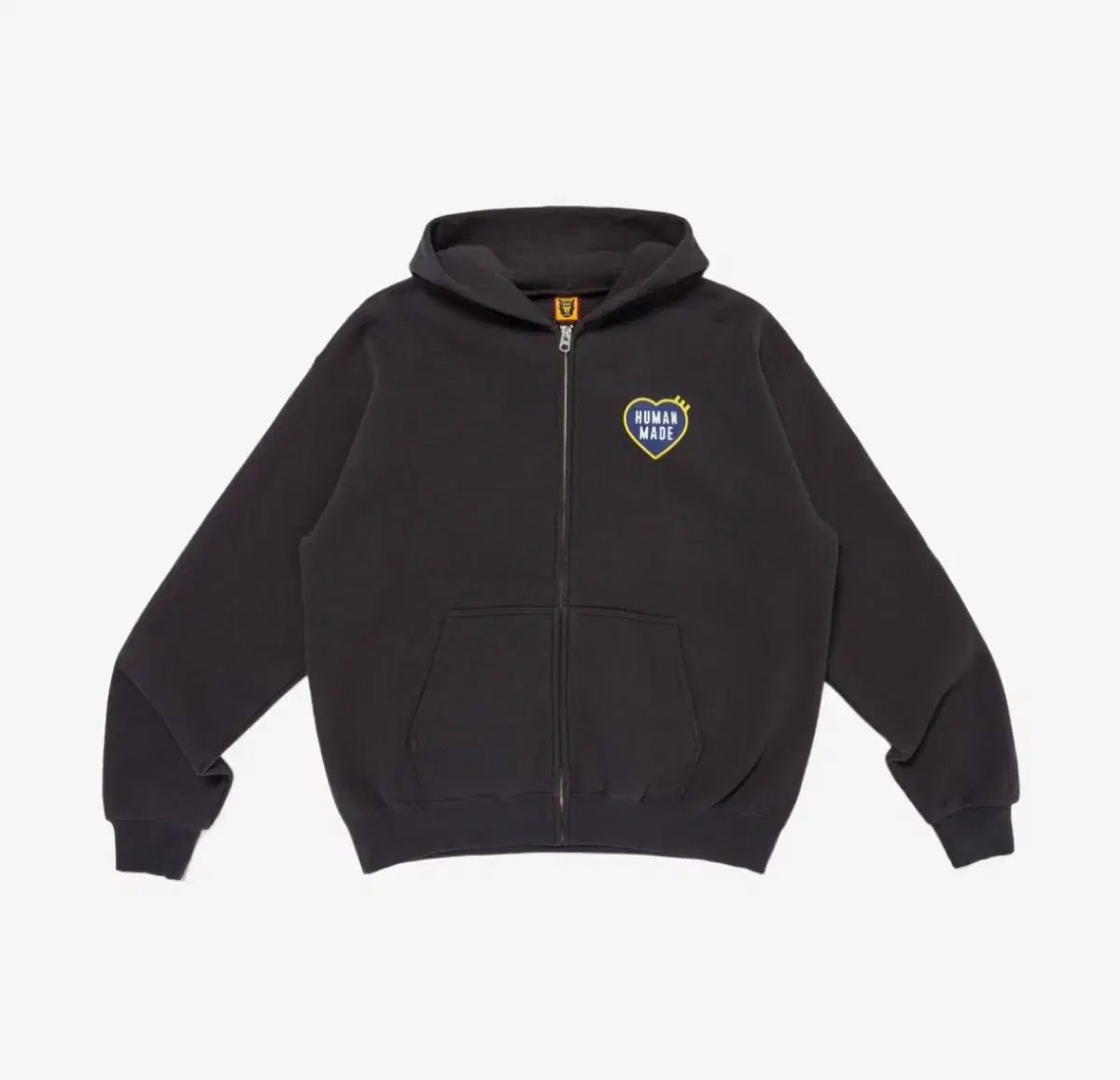 新品 HUMAN MADE(ヒューマンメイド) フード付き ジップアップパーカー 