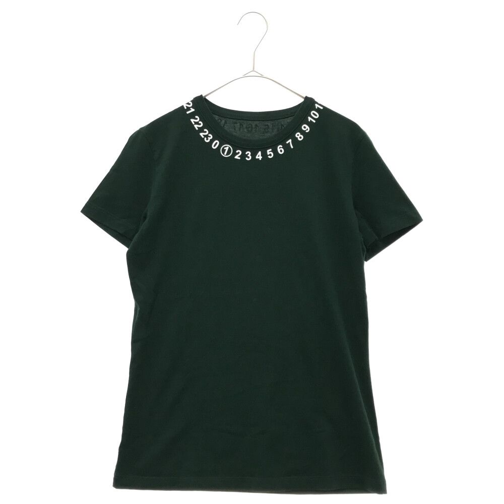 Maison Margiela（メゾン マルジェラ） グリーン半袖Tシャツ　XS Maison Margiela（メゾン マルジェラ） グリーン半袖Tシャツ XS