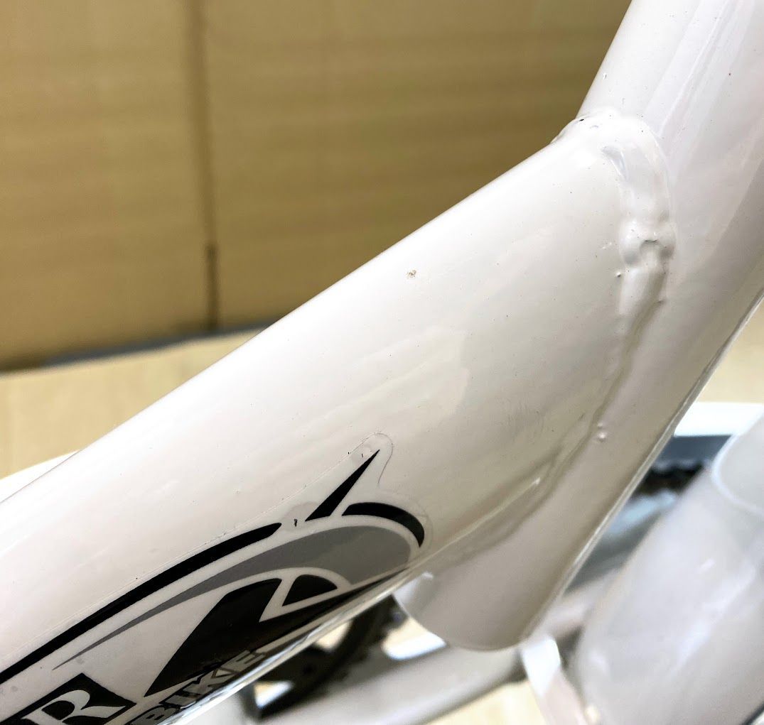 JIEBEIER 折りたたみ自転車 ホワイト