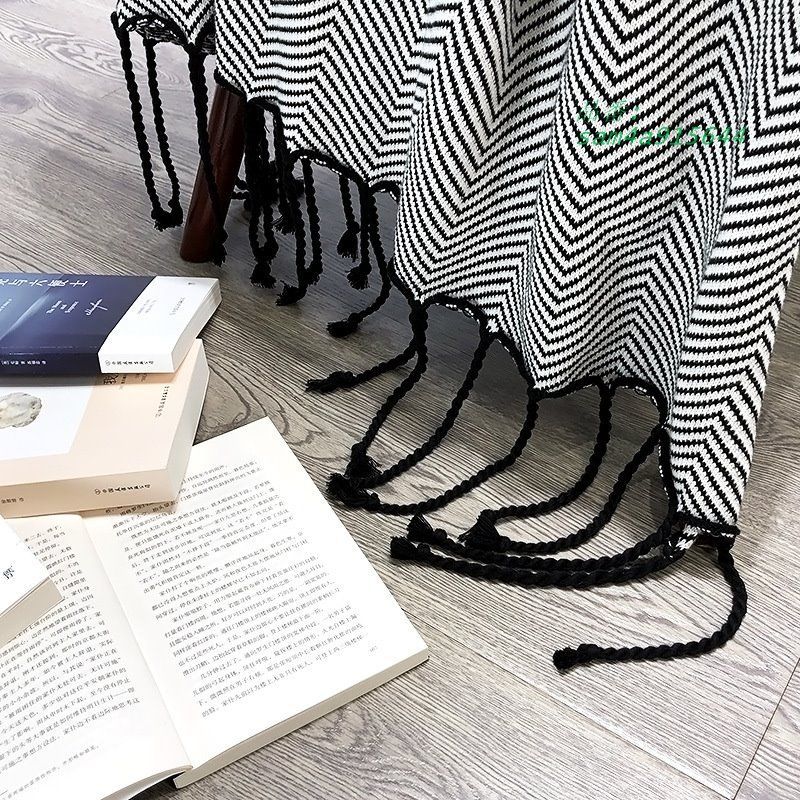 冬白黒毛布シングルソファカーペット厚く保温オフィス昼寝カーペットクロスボーダー am4a915644