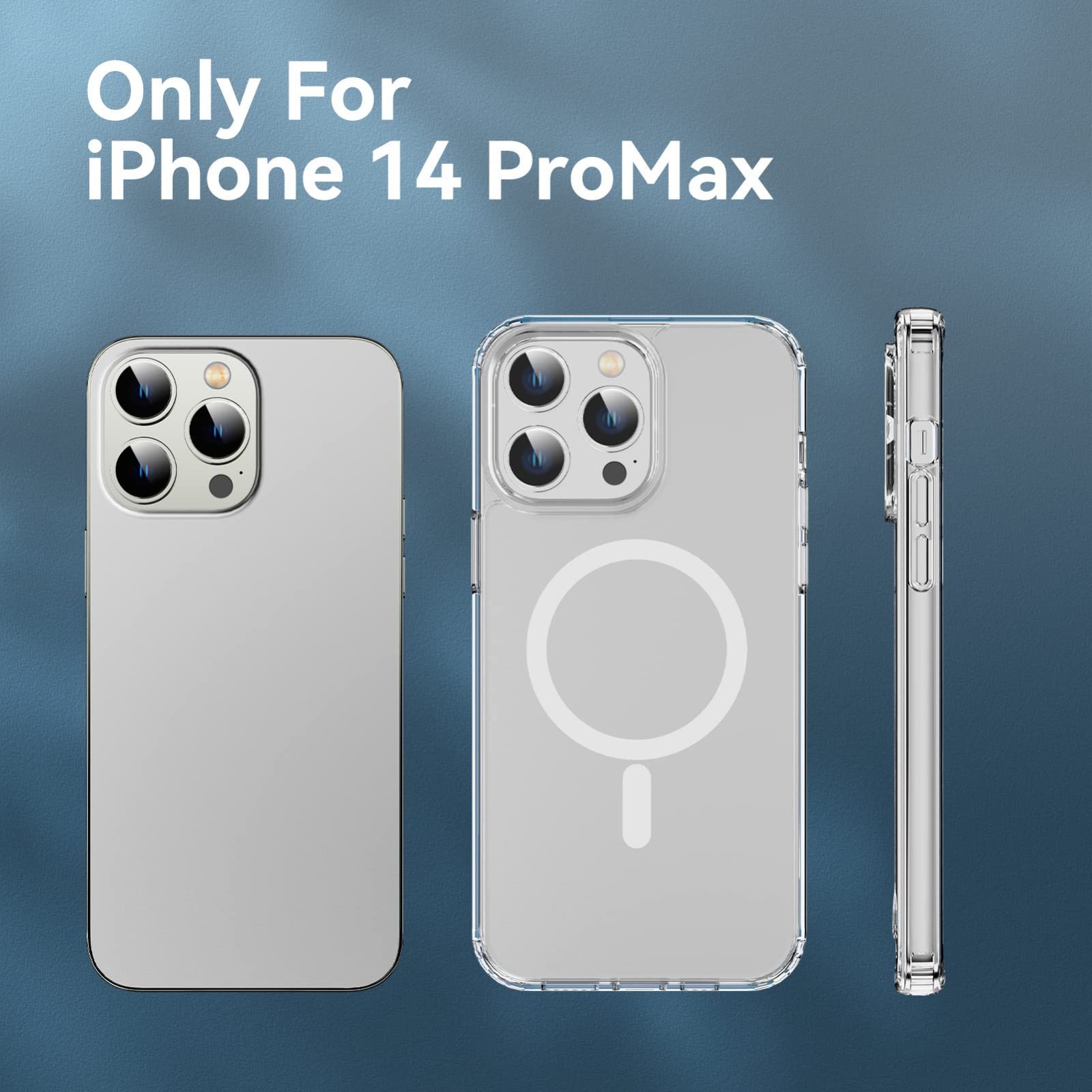 数量限定】全透明 iPhone 14ProMax 用 ケース 「MagSafe対応 iphone14