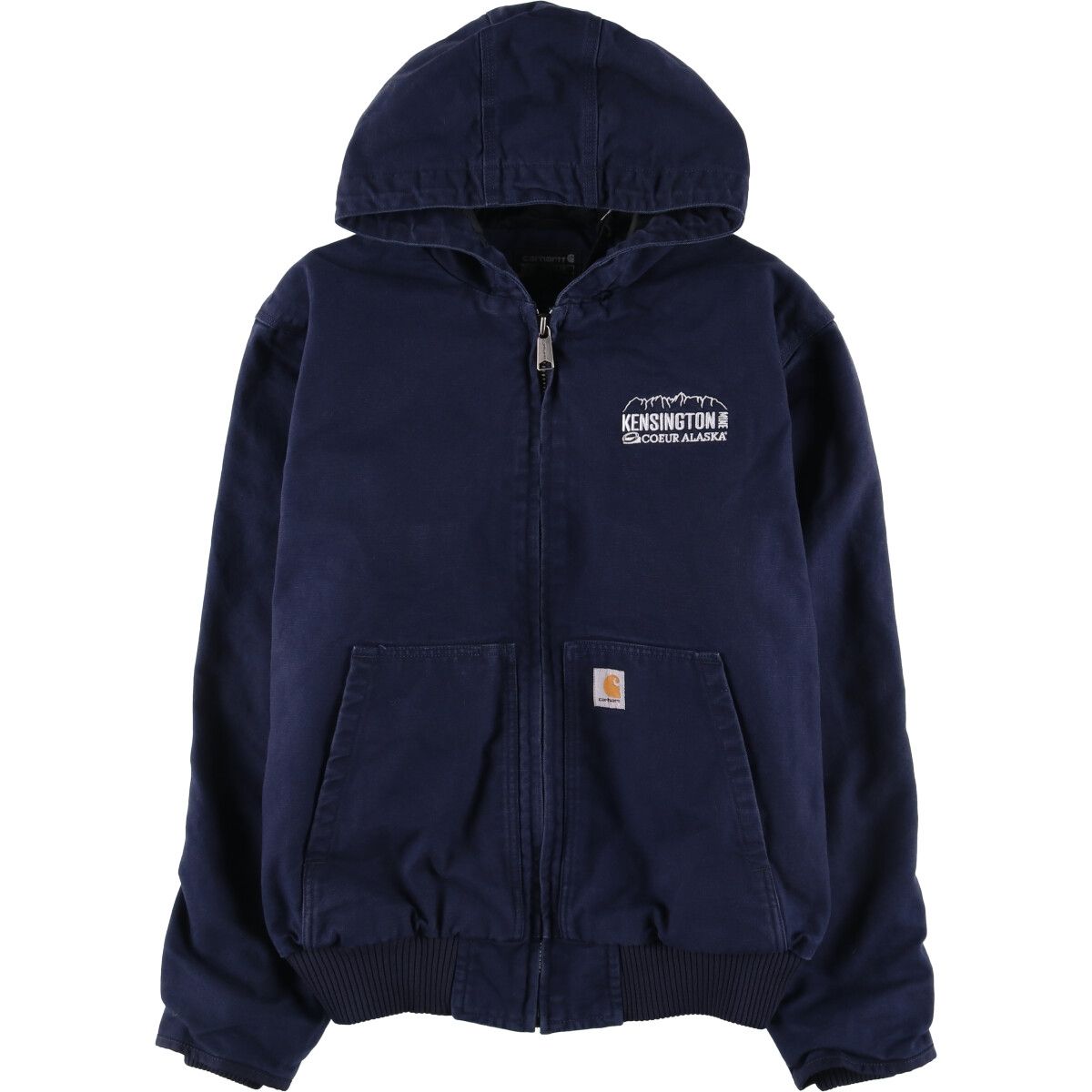 古着 カーハート Carhartt Loose Fit ダックフルジップパーカー メンズL相当|eaa549064