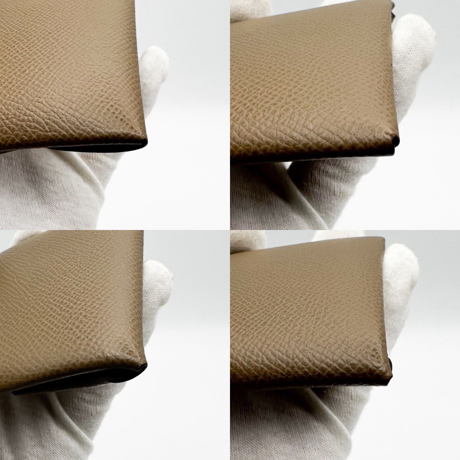 エルメス HERMES バスティア エトゥープ コインケース Z刻印